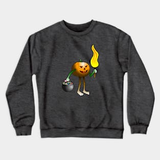 Trick or Treat Pumpkin Crewneck Sweatshirt